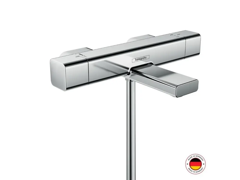 Robinet thermostatique Mitigeur bain douche thermostatique HANSGROHE Ecostat E chromé