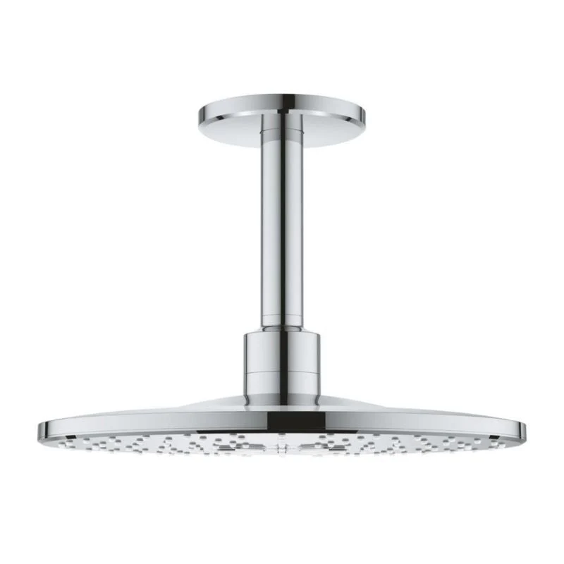 Set de douche GROHE 26477000 - tête RAINSHOWER SMARTACTIVE 310 + bras 14,2 cm + douchette 2 jets