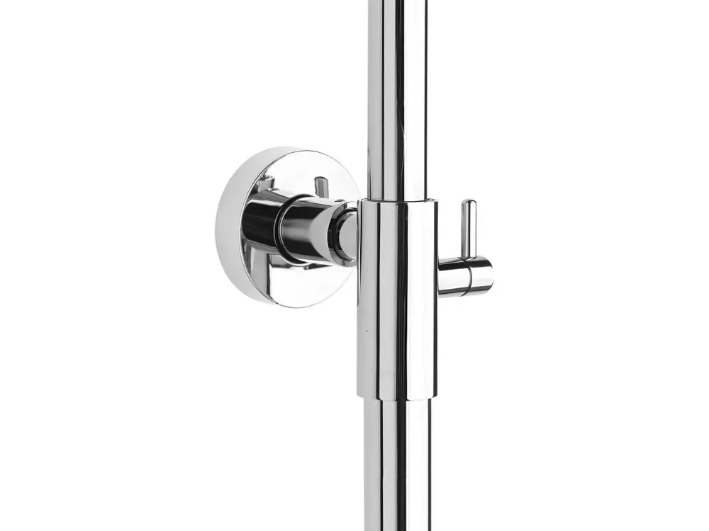 Set de salle de bain colonne de douche mitigeur thermostatique douche en acier chromé