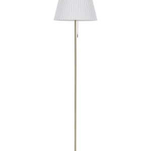 Douille orientable Staande lamp koper/wit TORYSA