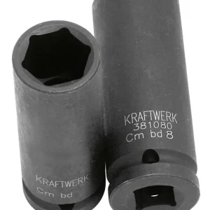 Douille à chocs Kraftwerk 1/2" longue 32 mm 381320 choisir à bas prix