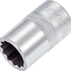 Douille Hazet Bi-Hex carré creux 125 mm (1/2") profil de traction extérieur double hexagonal 5/8" 900AZ-...