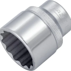Douille Hazet bi-hexagonale carré creux 10 mm (3/8") profil de traction extérieur double hexagonal 15/16"...