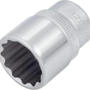 Douille Hazet bi-hexagonale carré creux 10 mm (3/8") profil de traction extérieur duo hexagonal 5/8" 880...