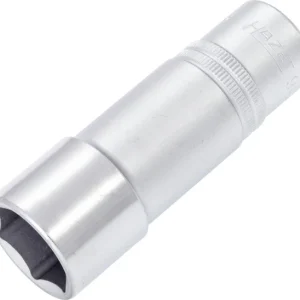 Douille Hazet hexagonale carré creux 125 mm (1/2") 22 mm type allongé avec moletage 900LG-22 acheter à bas prix