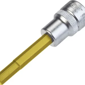 Douille de tournevis Hazet carré creux 10 mm (3/8") profil de douille hexagonale 7/32" 8801A-7/32 comman...