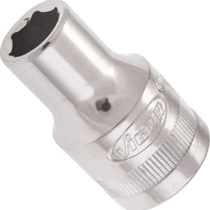 Insert de clé à douille VIGOR carré creux 125 mm (1/2 pouce) profil à six pans extérieurs 10 mm V2465N choisir à bas prix