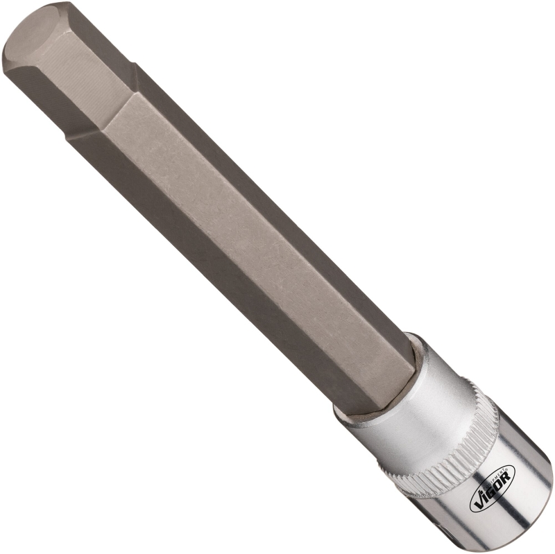 Insert de clé à douille VIGOR carré creux 10 mm (3/8") profil à six pans intérieurs 11 mm V7158-7 acquérir à bas...
