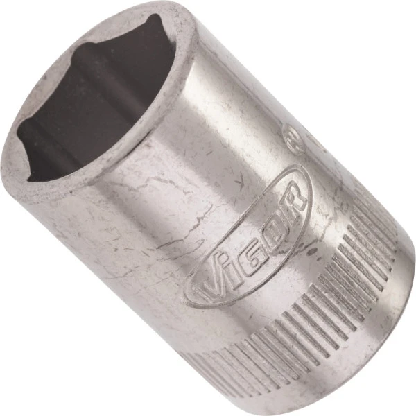 Insert de majeur à douille VIGOR carré creux 63 mm (1/4 pouce) profil à six pans extérieurs 12 mm V2424N acheter à bas prix
