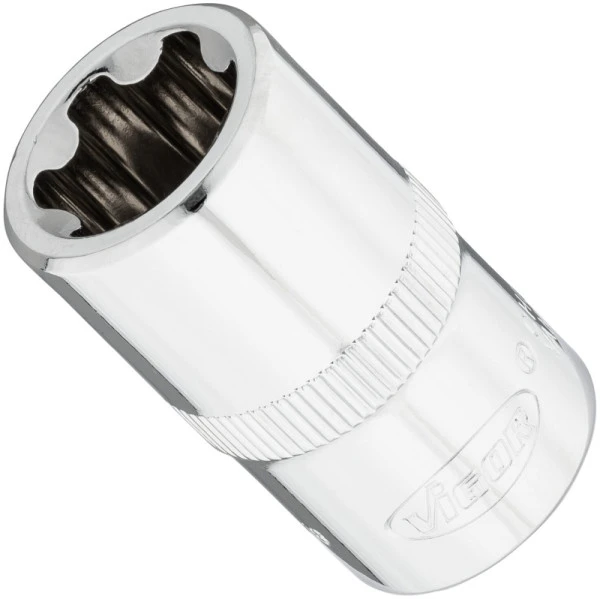 Insert de majeur à douille VIGOR T-Plus carré 125 mm (1/2 pouce) profil E+ E18+ V7920-EP18 acheter à bas prix