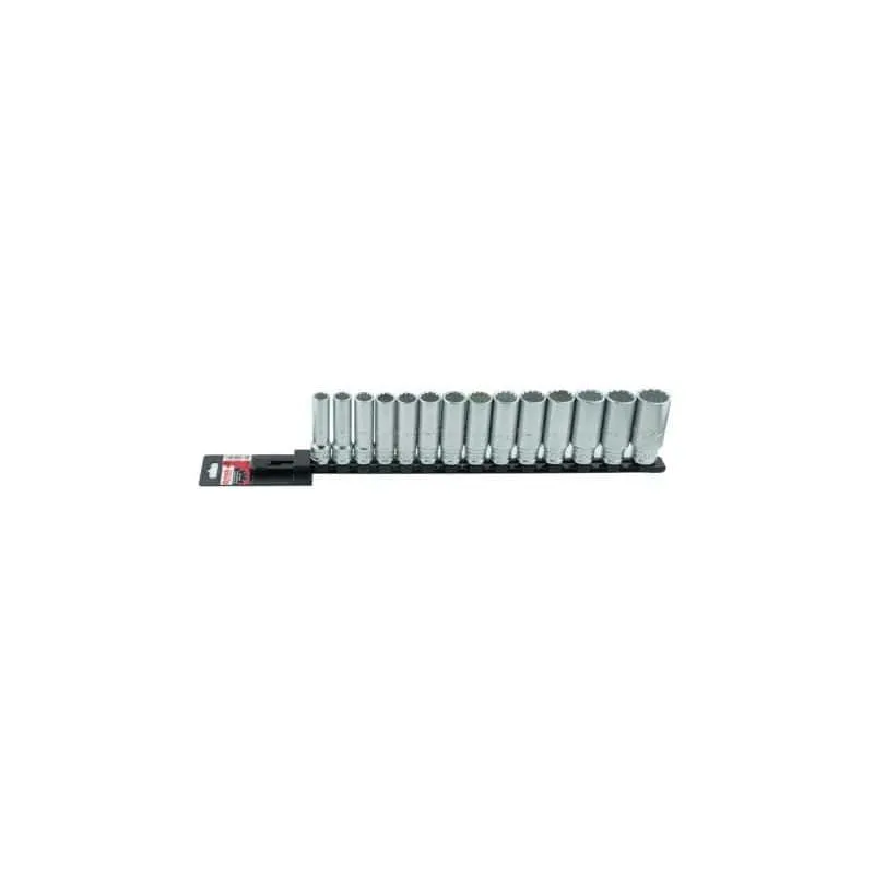 Jeu de 14 douilles longues 1/2" 12 pans 9430070001 MOB