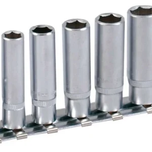 Projahn jeu de douilles 1/4" sur rail 7 pièces douilles profondes 4202 commander à bas prix