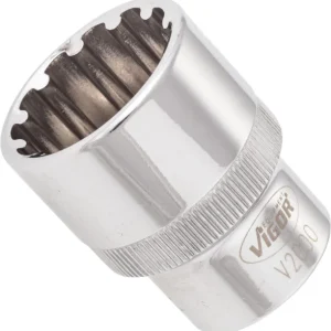 VIGOR Insert de clé à douille multiprofil carré creux 125 mm (1/2 pouce) multiprofil 22 mm lot de 10 V2000 acquérir à bas...