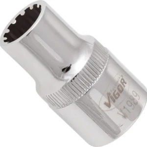VIGOR Insert de majeur à douille multiprofil carré creux 125 mm (1/2 pouce) multiprofil 11 mm lot de 10 V1989 acheter à ba...