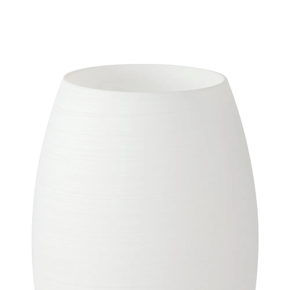 Lampe de sol verre nickel mat BATISTA 3 E27 1X40W avec Abat-Jour Inclus
