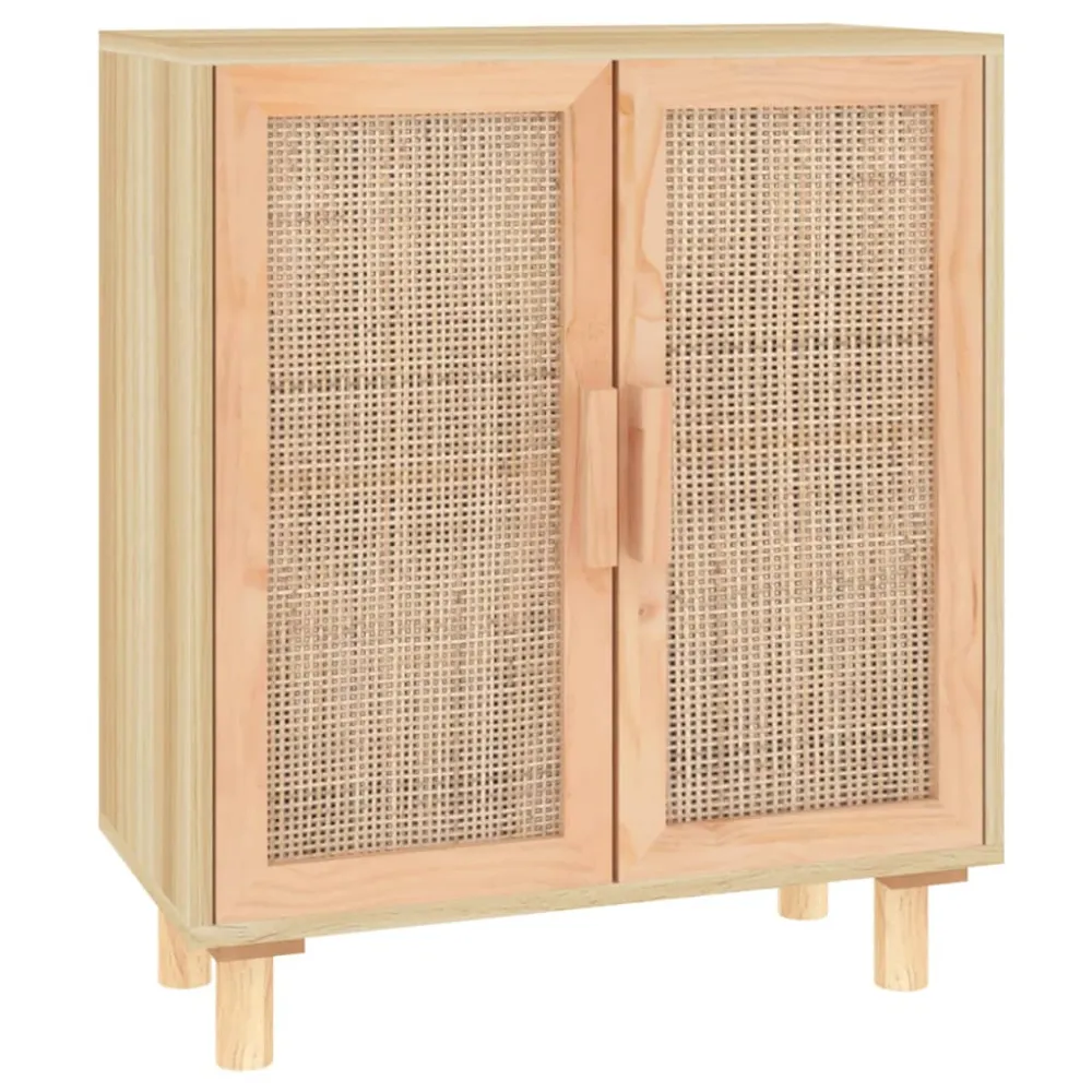 Buffet bahut commode armoire meuble de rangement organisateur cuisine salle de séjour salon 60 x 30 x 70 cm bois de pin ma...