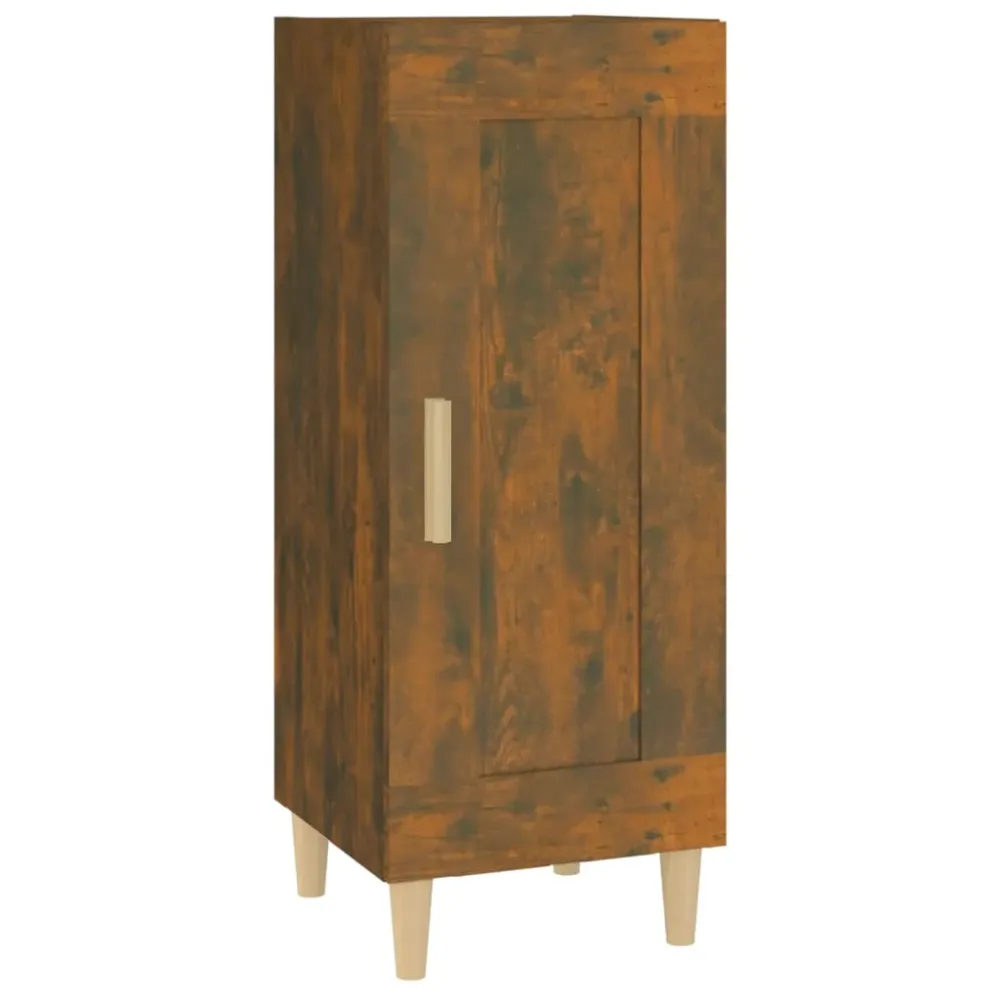 Certifié NF Sanitaire Buffet bahut commode armoire meuble de rangement organisateur cuisine salle de séjour salon 34,5 x 3...