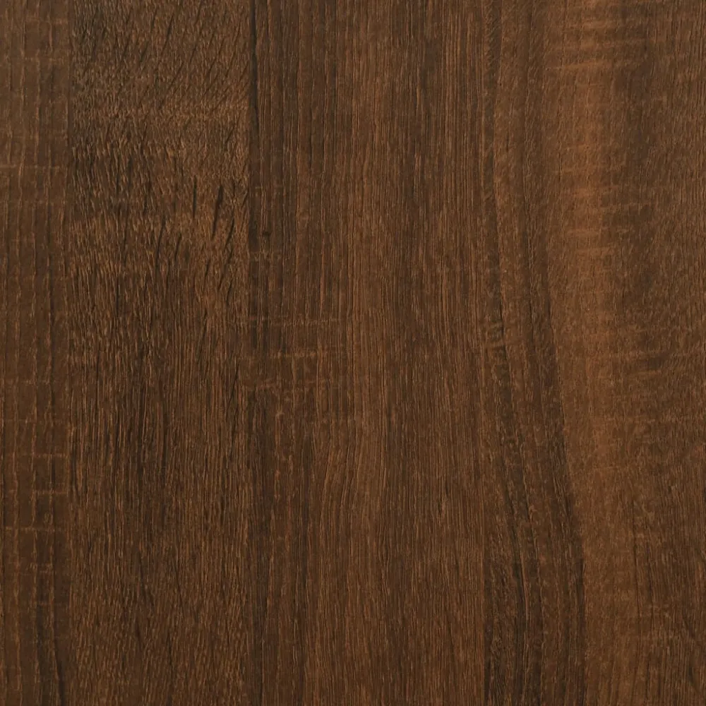 Ensemble de meubles armoire buffet TV télévision salon chambre séjour 5 pièces chêne bois d'ingénierie brun 02_0024948 ave...
