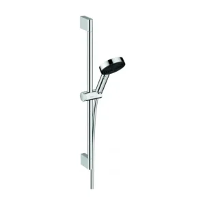 Robinet à levier unique Set de douche 105 3jet Relaxation avec barre C 65 cm chromé Hansgrohe Pulsify Select