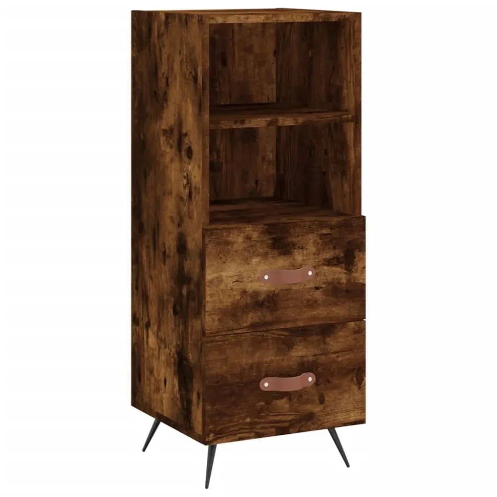 Étanche IPX4 Buffet bahut commode armoire meuble de rangement organisateur cuisine salle de séjour salon 34,5 x 34 x 90 cm...
