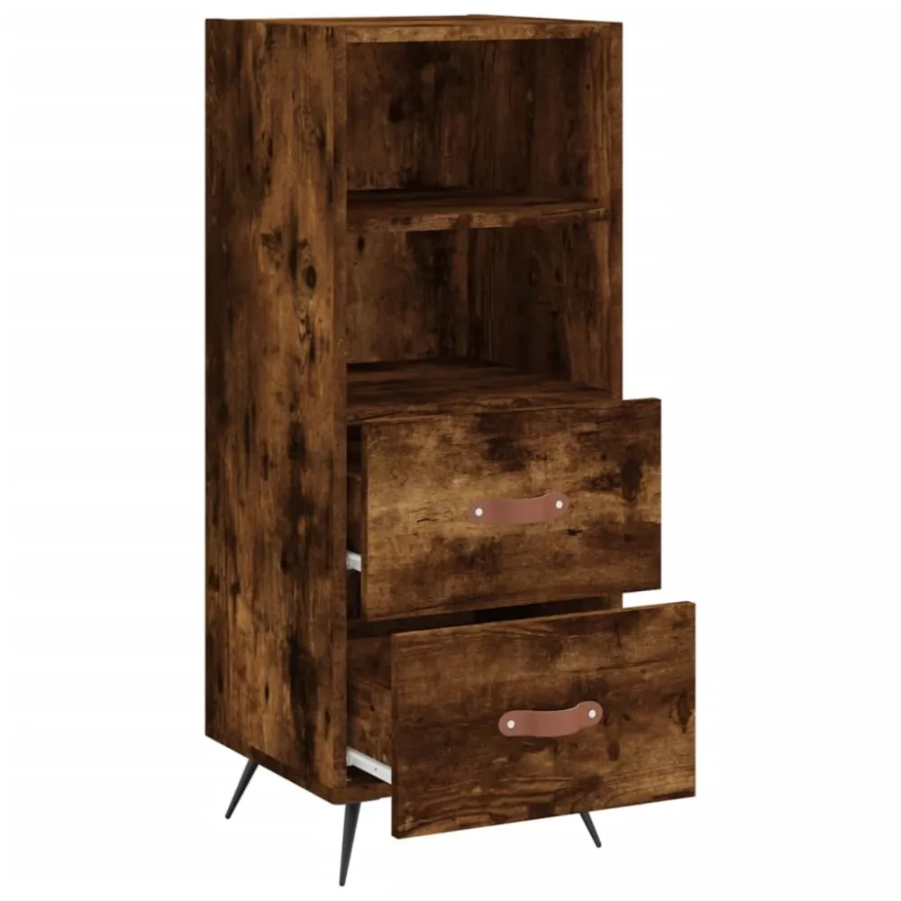 Étanche IPX4 Buffet bahut commode armoire meuble de rangement organisateur cuisine salle de séjour salon 34,5 x 34 x 90 cm...