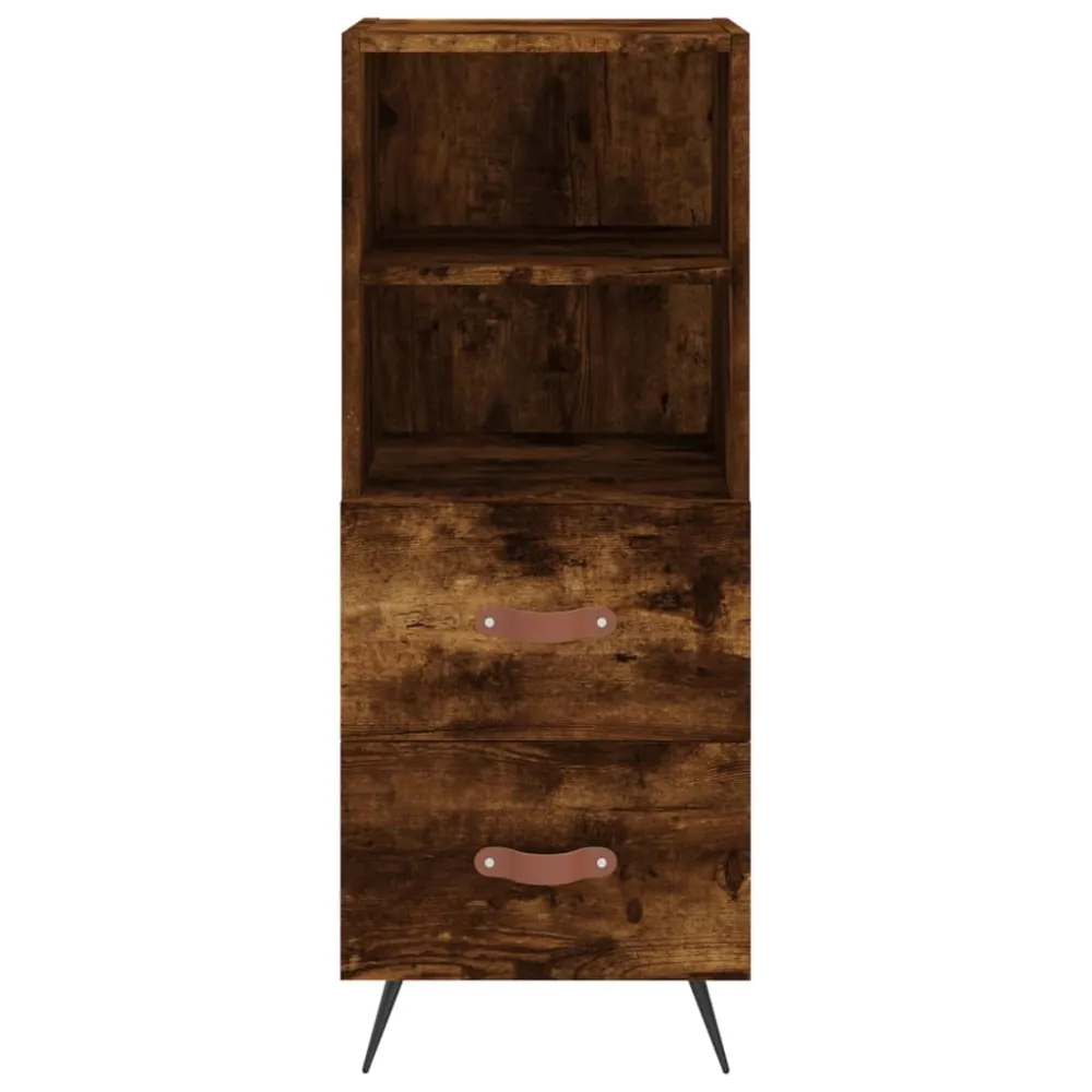 Étanche IPX4 Buffet bahut commode armoire meuble de rangement organisateur cuisine salle de séjour salon 34,5 x 34 x 90 cm...