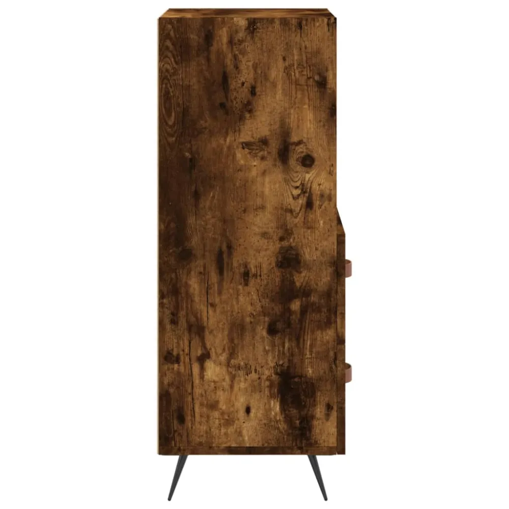 Étanche IPX4 Buffet bahut commode armoire meuble de rangement organisateur cuisine salle de séjour salon 34,5 x 34 x 90 cm...