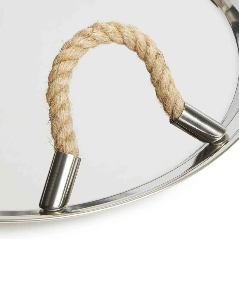 Fil à plomb laser Kitchen Life Serving Tray Rope - Effet argent