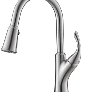 APPASO d'eau purifiée Robinet de cuisine pour systèmes RO et de filtration d'eau Nickel brossé 226BN compatible avec les R...