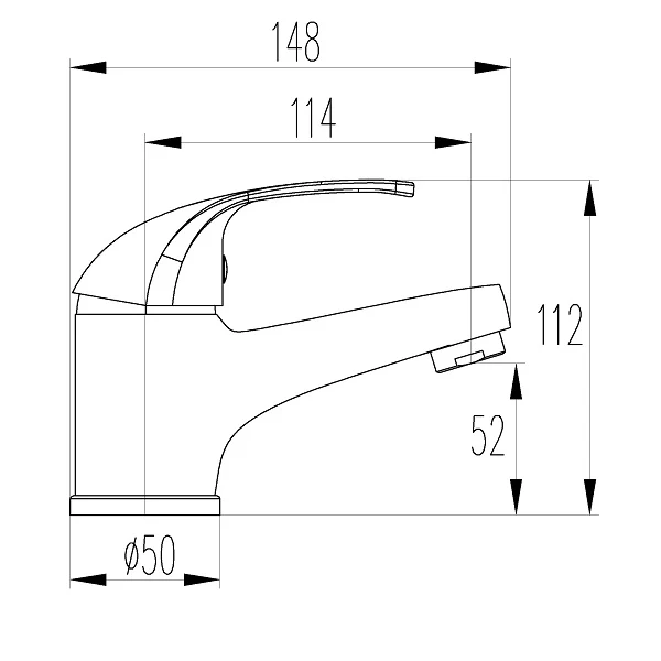 Purificateur d'eau Mitigeur Lavabo POLA