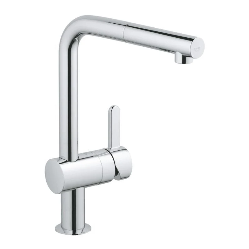 Filtration Professionnelle Mitigeur évier FLAIR GROHE 32454000 - bec haut - acier chromé