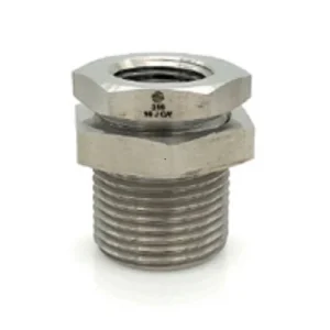 1/4" FNPT BulkHead Coupling (Nut Included) 37 Flare Fittings Adapters SS2707-04-04