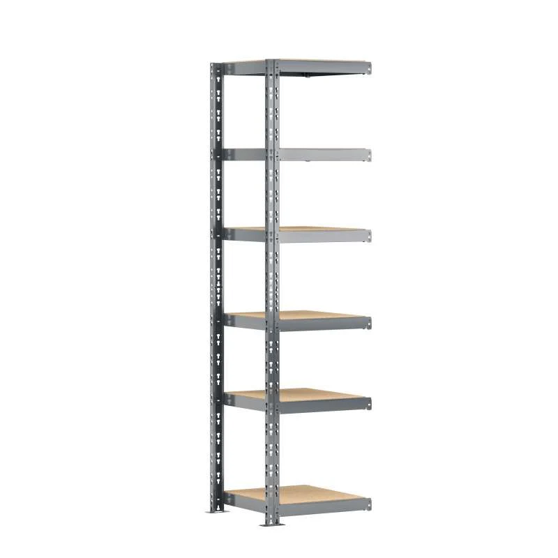 Extension étagère charge lourde MODULÖ STORAGE avec 6 plateaux de 50 cm de vaste (SYSTÈME EXTENSION) avec Finition mate