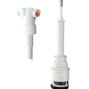 Mécanisme intégral Servo Set pour réservoirs de chasse d eau en céramique sur cuvette avec robinet flotteur réf. 37494PI0...