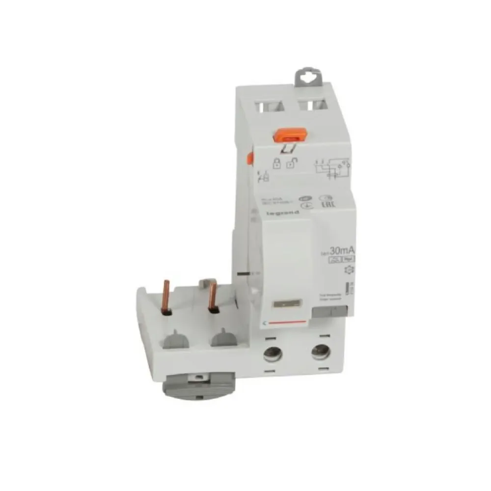 Bloc différentiel DX³ 2P 230/400V 40A 30mA Type Hpi par LEGRAND 410434