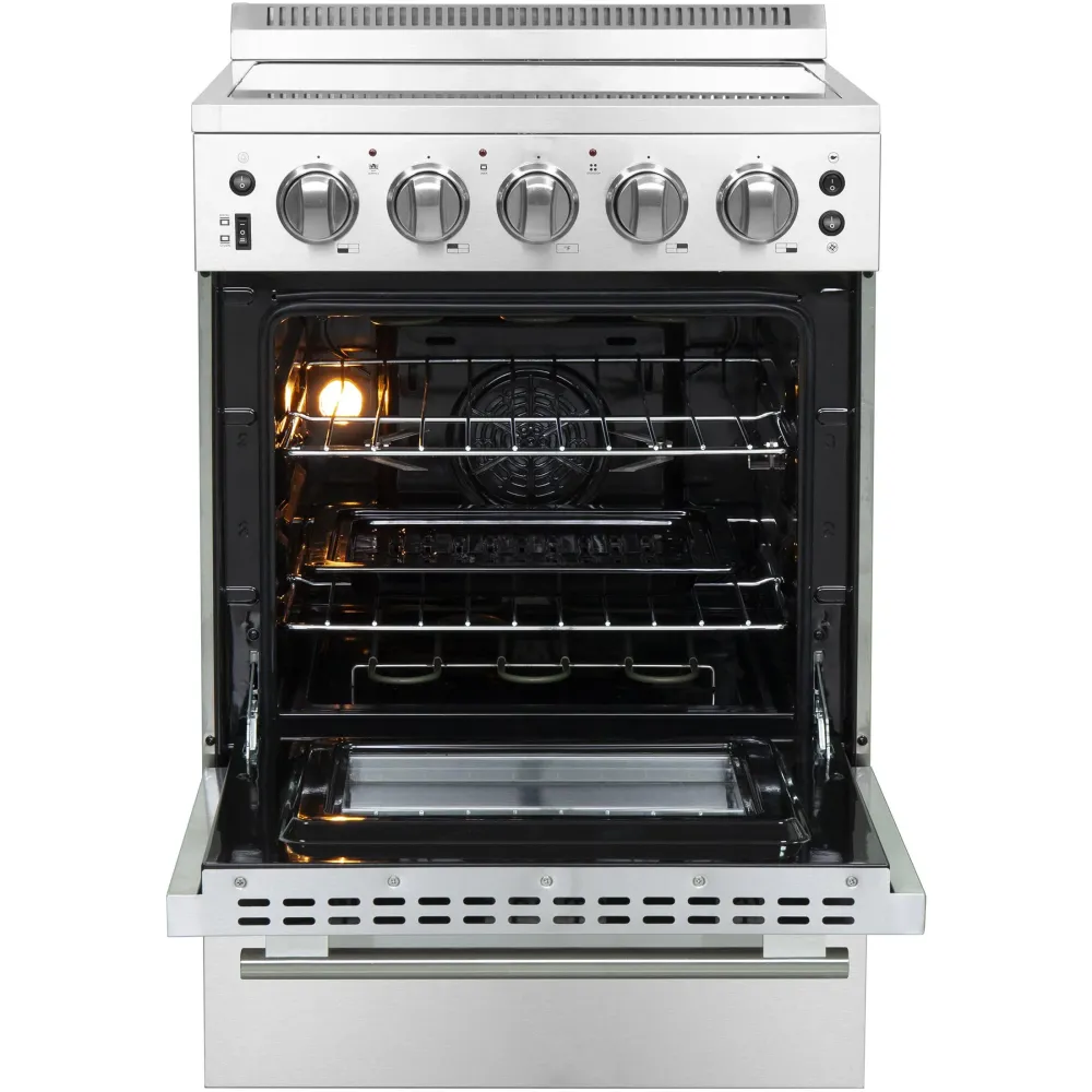 Forno Loiano cuisinière électrique amovible de 24 pouces FFSEL6099-24