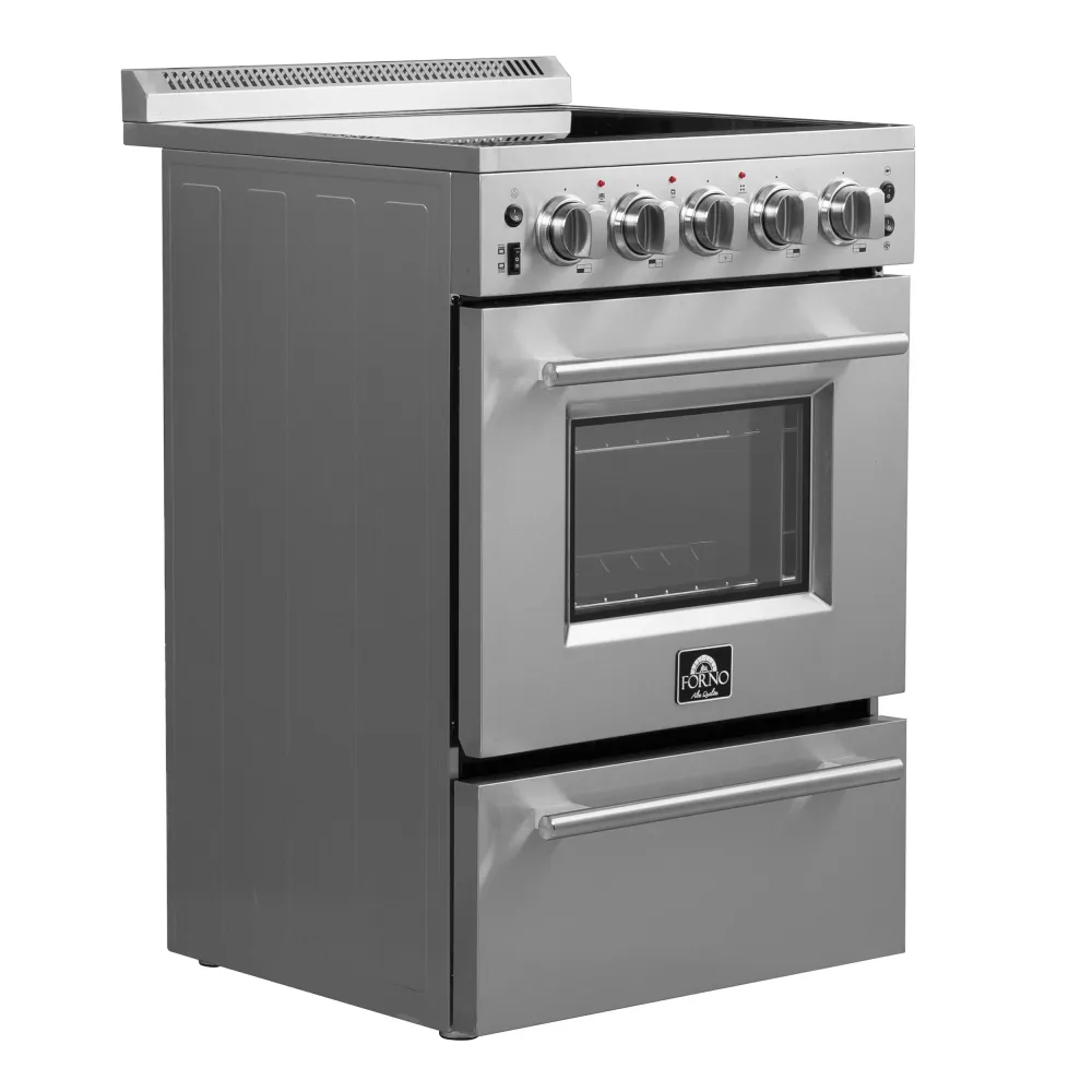 Forno Loiano cuisinière électrique amovible de 24 pouces FFSEL6099-24