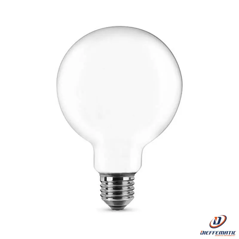 Connecteur de câble Globo G95 Led Opale Filamento E27 - 8W - 2700K - 1055 Lm Mfgl75C2 10 Pz