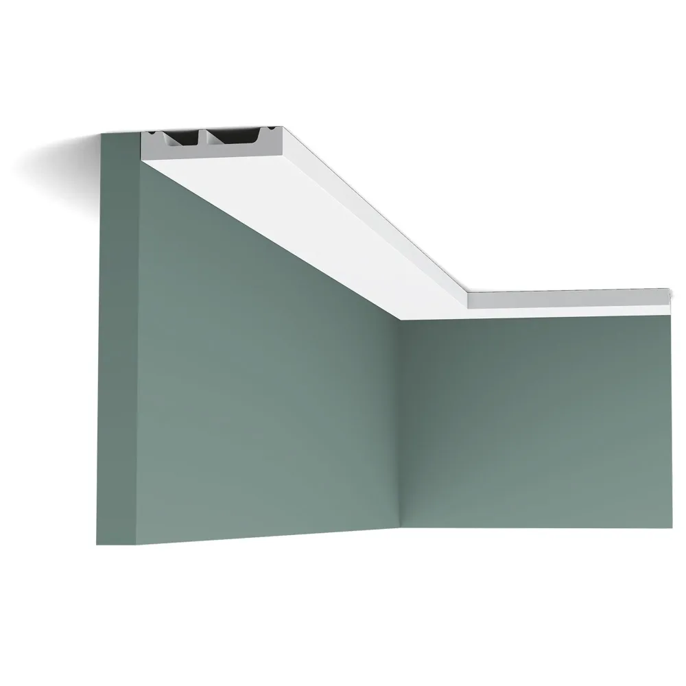 Guide pour scie plongeante Stuckleiste SX157 weiß | 13 x 66 x 2000 mm