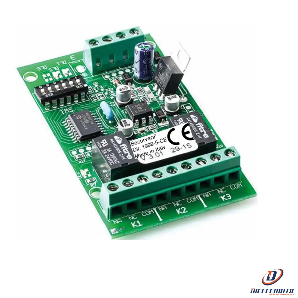 Interfaccia Rilevatore Presenza Rete 220V 50Hz Securvera Sv-Cttrprurtc | 250V | 16A