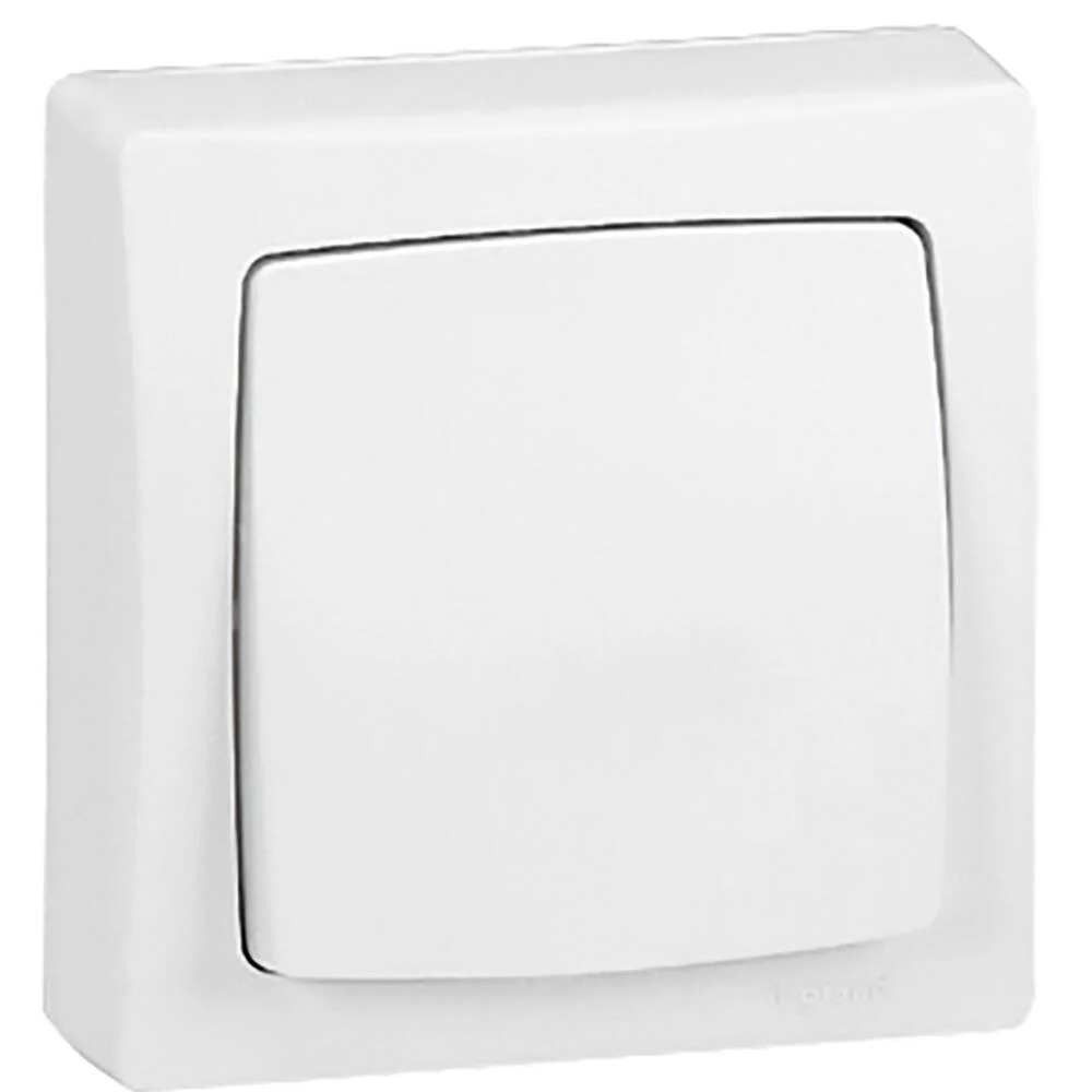 Gradateur rotatif pour halogènes Interrupteur Monobloc Oteo LEGRAND 086001, éclairage LED intégré