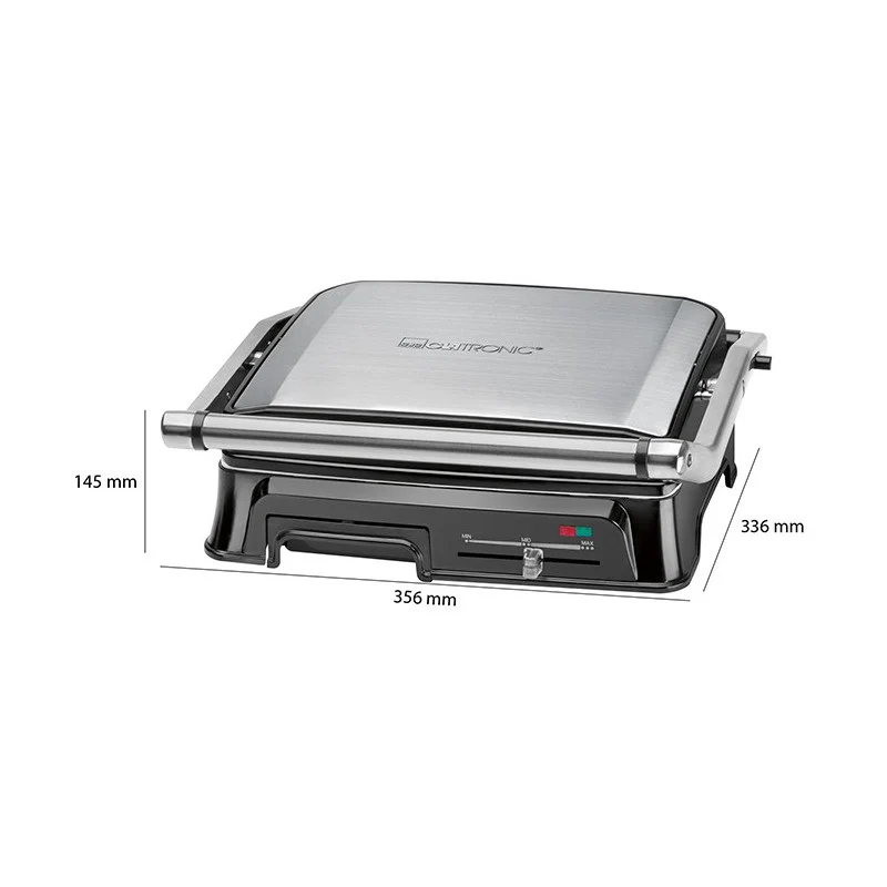 Haute Qualité Professionnelle Gril multifonction plaque céramique Clatronic KG 3571 Clatronic