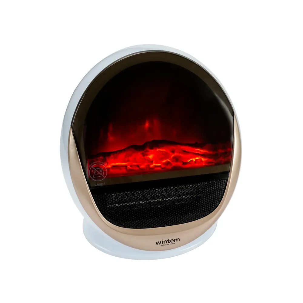 Stufa Elettrica Con Effetto Camino 1500w