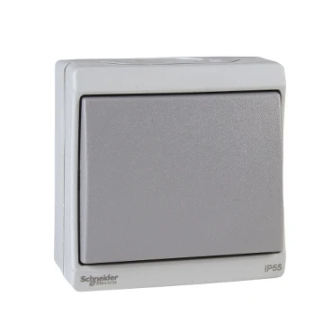 INTERRUTTORE-DEVIATORE MUREVA DA PARETE IP55 1P 10A 250V SCHNEIDER ENN35021 à montage facile