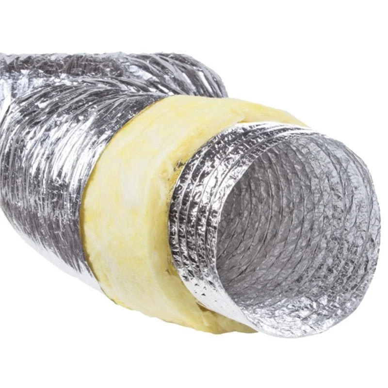 Gaine souple isolée ø400mm Longueur 10m Isolation phonique 25mm - Compatible Universel