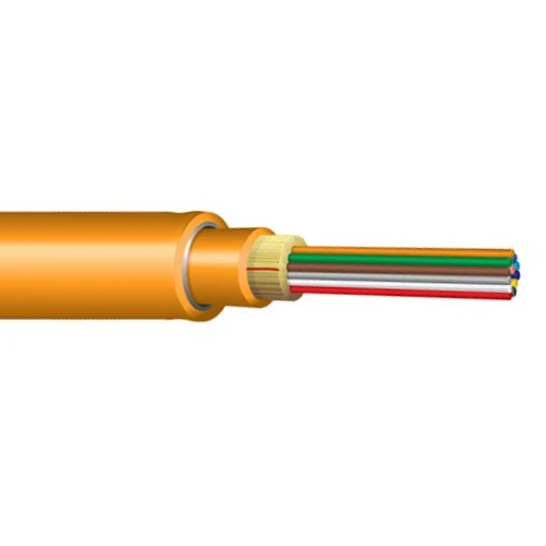 Indoor/Outdoor Distribution Series Ultra Fox 24 Fiber ILA Low Smoke VINYLE Singlemode 900µm Tight Buffer Yellow Plenum Cab...