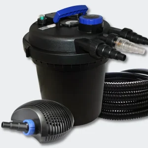 Kit de jonction Kit filtration bassin à pression 6000l 11 Watts UVC 70 Watts éco Pompe 25m Tuyau 4216212