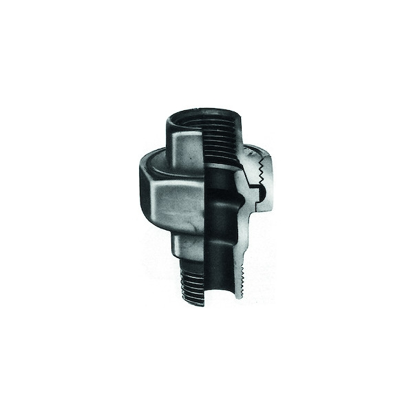 Siège de WC Manchon union mâle femelle joint conique 341 noir - 2''1/2 - SFERACO