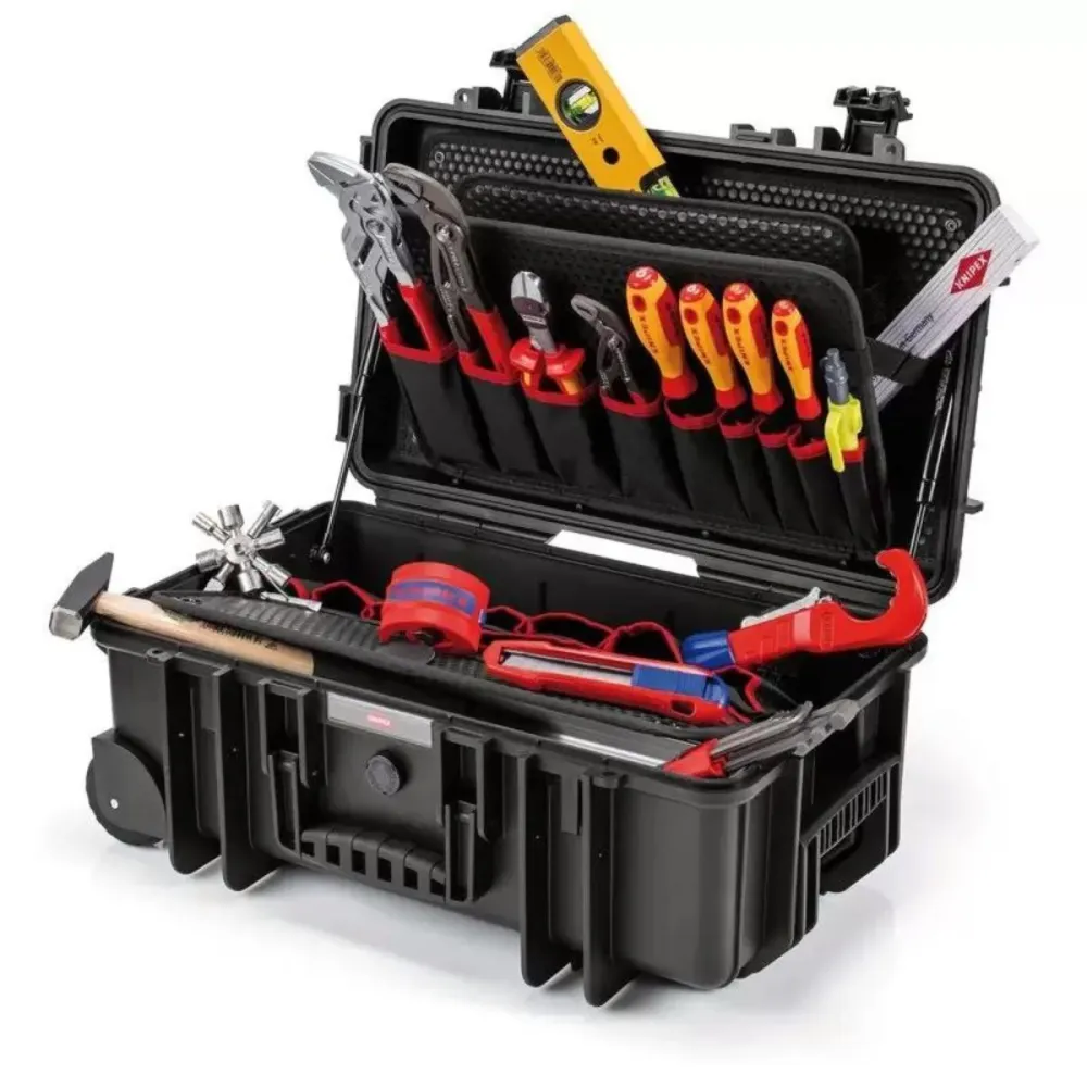 Knipex 00 21 33 S 17pc Plumbing Hand Tool Kit Robust26 Tool Case 13174