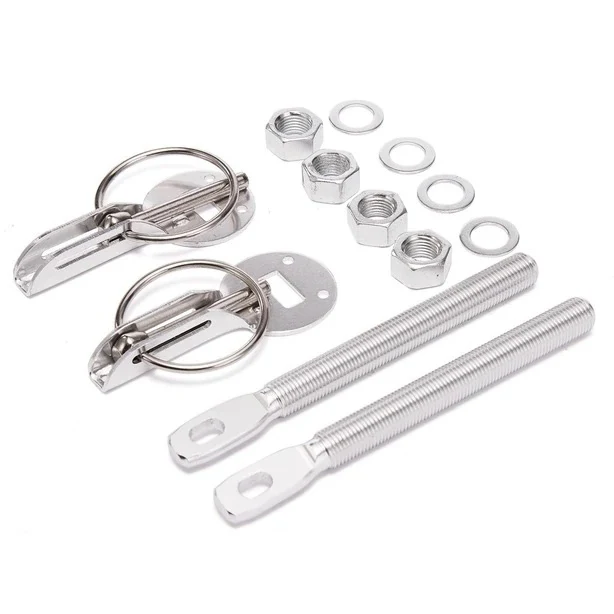 COMPETITION BONNET PIN KIT,STAINLESS INOX